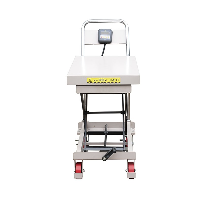 Pagtimbang ng manual lifting platform truck CPT300 Pagtimbang ng manual lifting platform truck CPT300