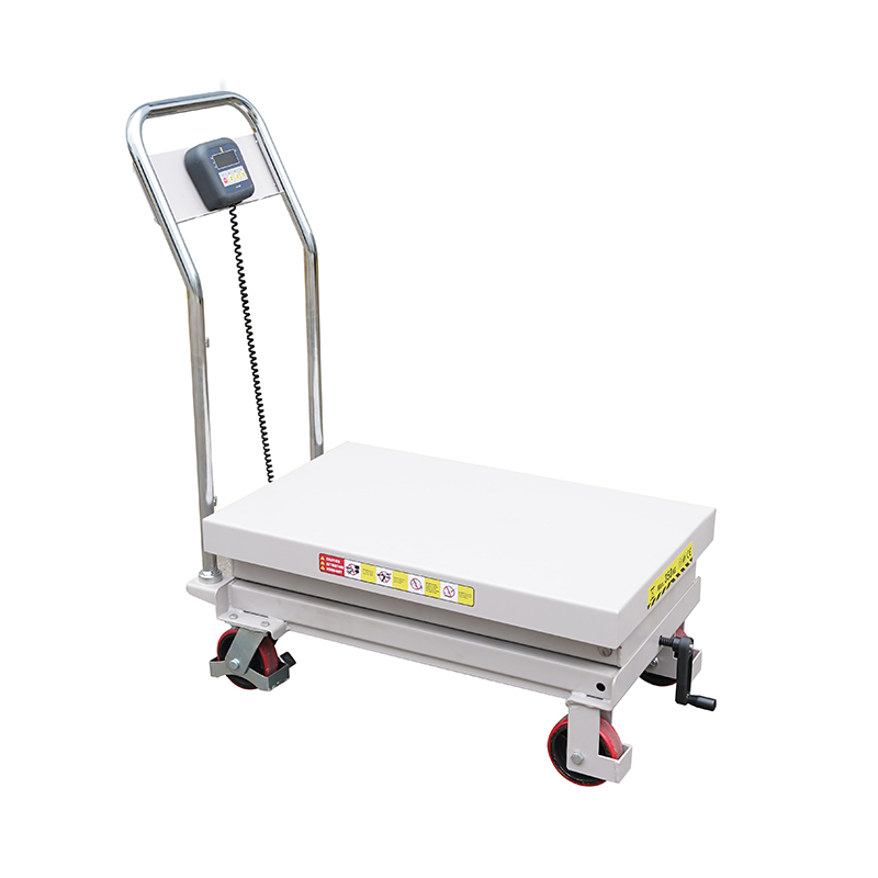Pagtimbang ng manual lifting platform truck CPT300 Pagtimbang ng manual lifting platform truck CPT300